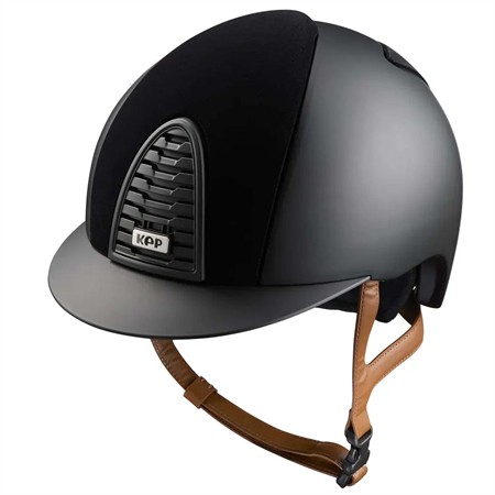 Cromo 2.0 Matt Velvet hjälm beige chinstr